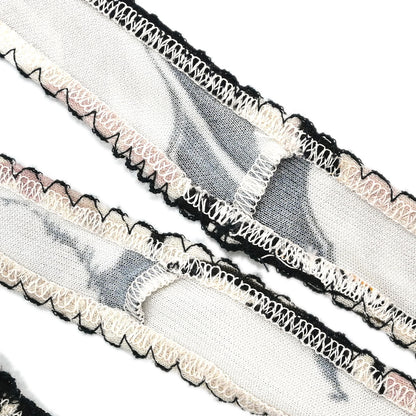 Chanel 2004 Camellia All-over Print Tank Top Beige Black #34