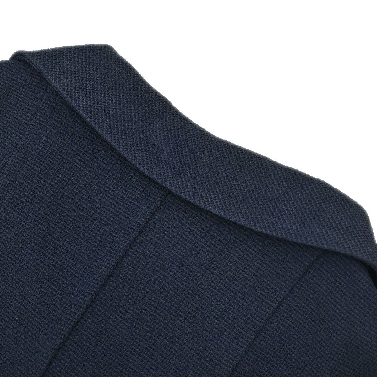 Chanel Button Up Short Sleeve Top Navy