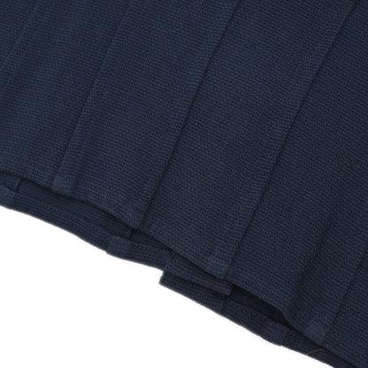Chanel Button Up Short Sleeve Top Navy