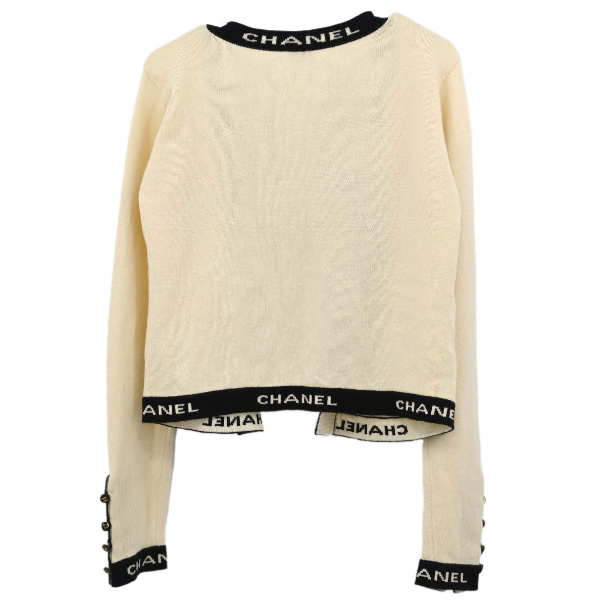 Chanel Knit Cardigan Ivory