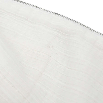 Chanel 2011 Setup Suit Jacket Skirt White Tweed #42
