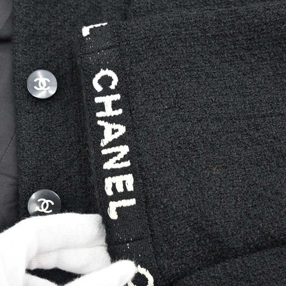 Chanel 1995 Tweed Jacket Black #38