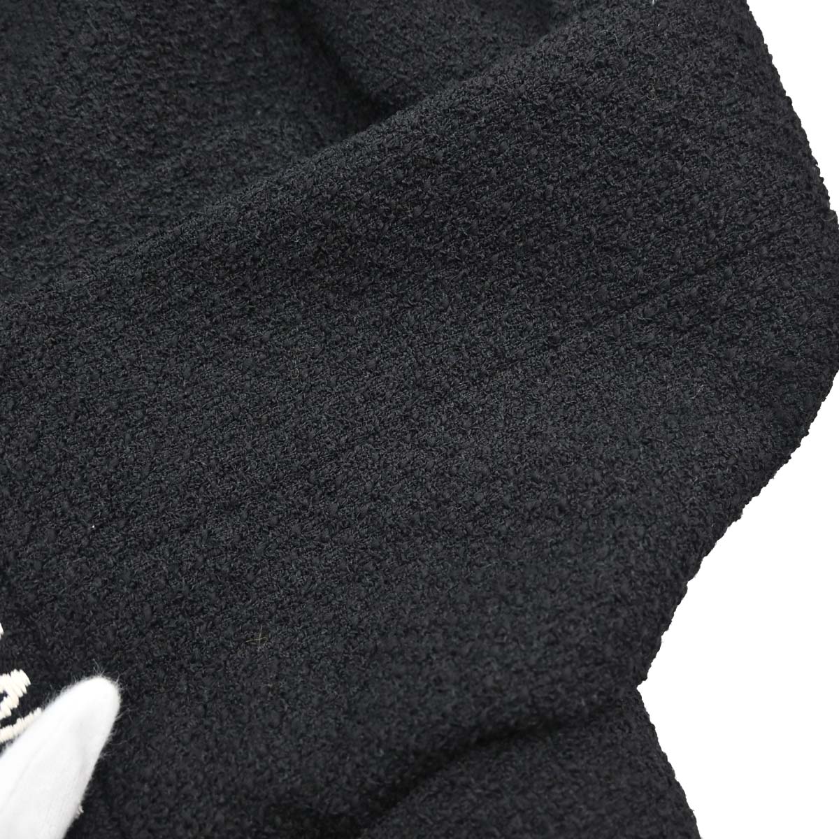 Chanel 1995 Tweed Jacket Black #38