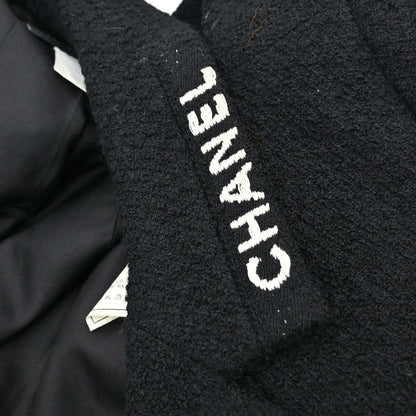 Chanel 1995 Tweed Jacket Black #38