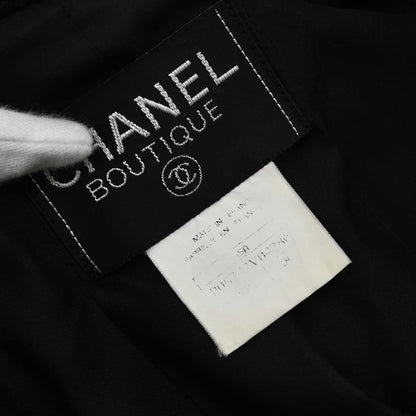 Chanel 1995 Tweed Jacket Black #38