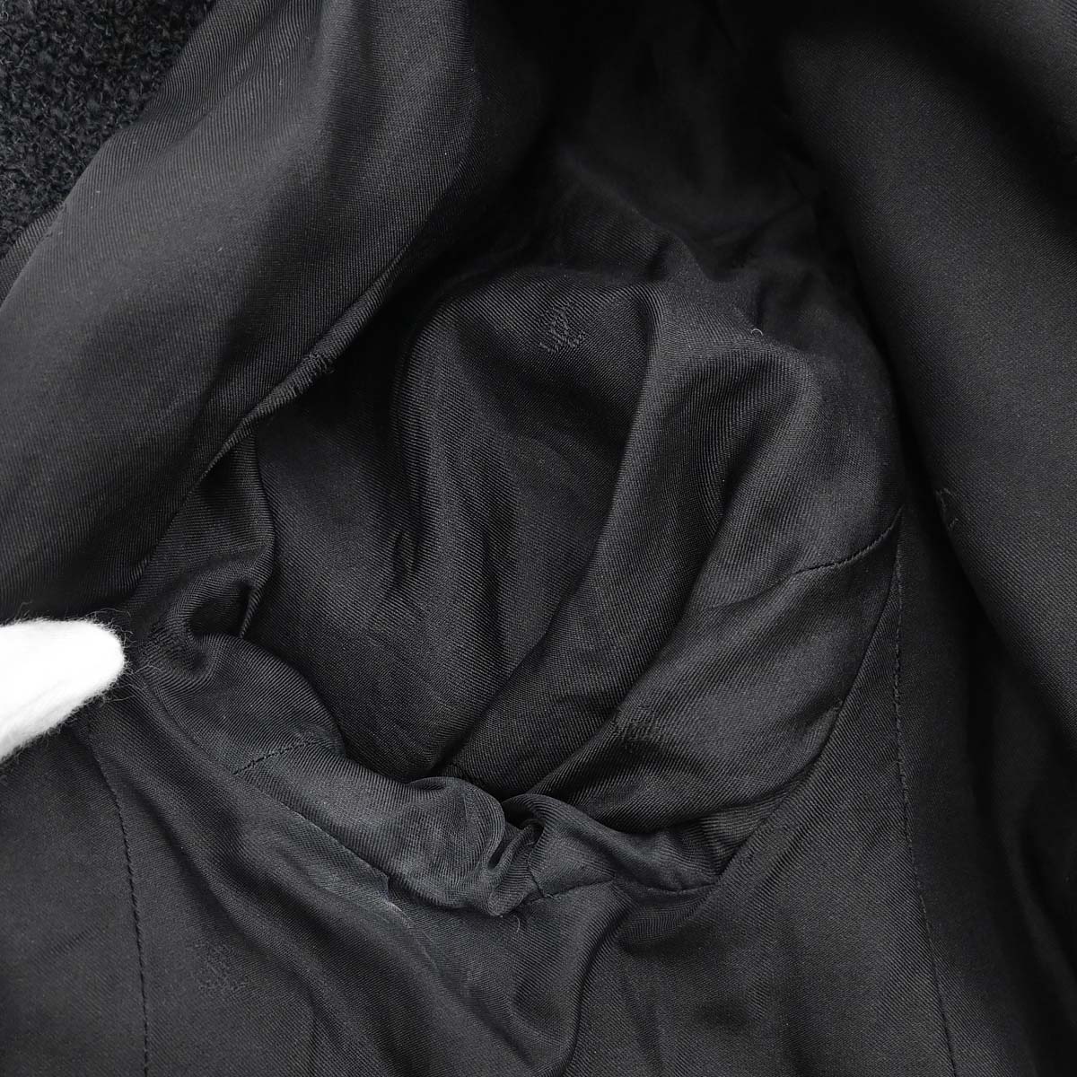 Chanel 1995 Tweed Jacket Black #38