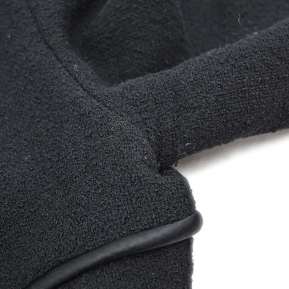 Chanel 2015-2016 Collarless Tweed Jacket Black #44