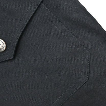 Chanel 1997 Cotton Jacket Black #38