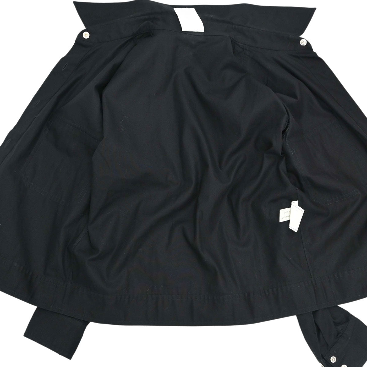 Chanel 1997 Cotton Jacket Black #38