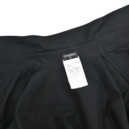 Chanel 1997 Cotton Jacket Black #38