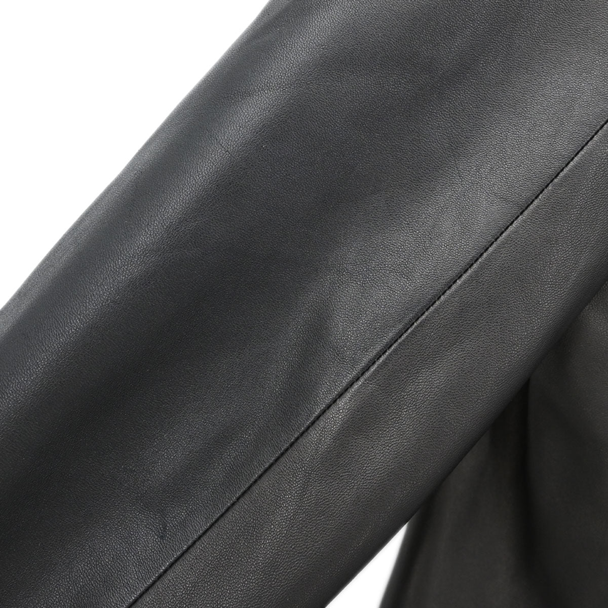 Loewe Single Breasted Leather Jacket Dark Brown #42