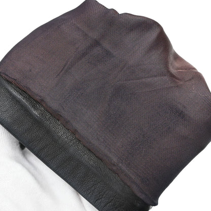 Loewe Single Breasted Leather Jacket Dark Brown #42