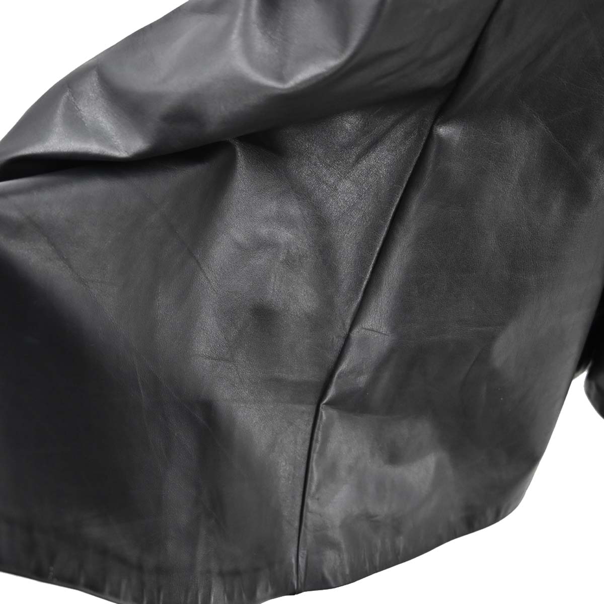 Loewe Short Sleeve Leather Dress Black #38