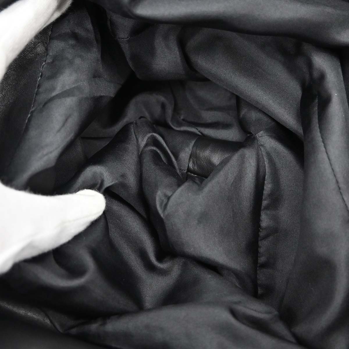 Loewe Short Sleeve Leather Dress Black #38