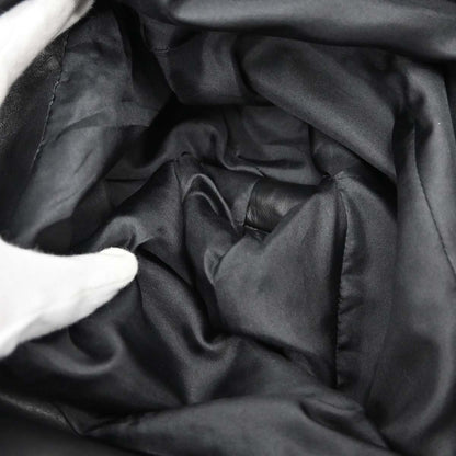 Loewe Short Sleeve Leather Dress Black #38