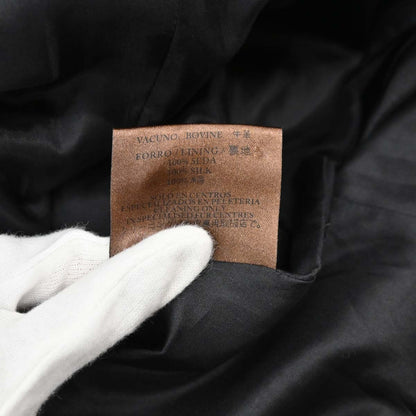 Loewe Short Sleeve Leather Dress Black #38