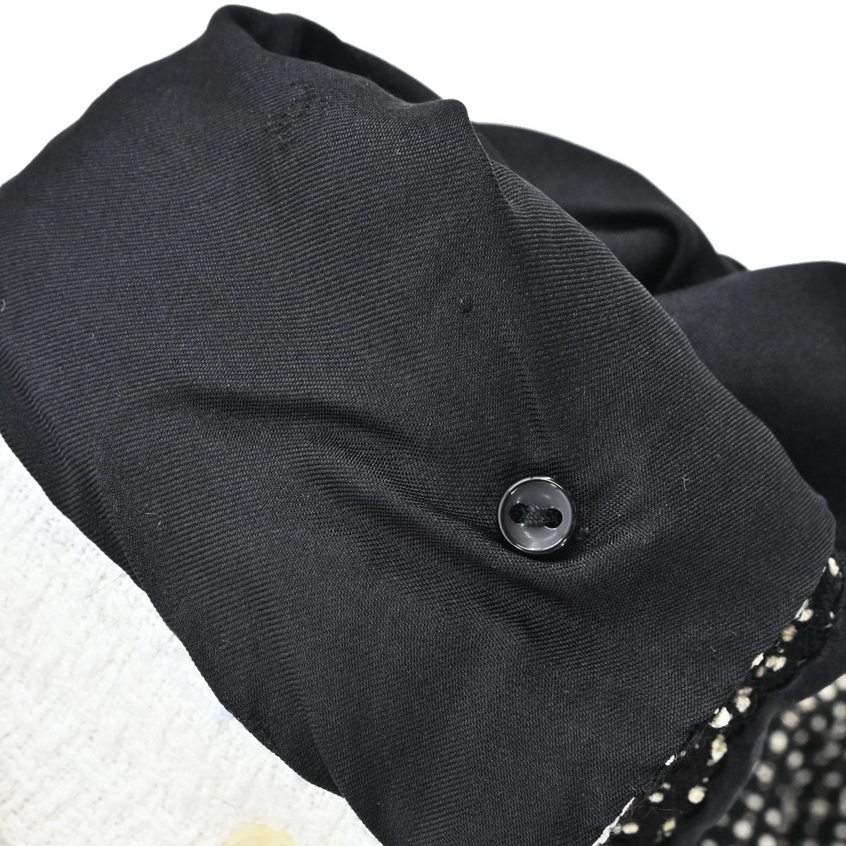 Chanel 1996 Setup Suit Jacket Skirt Black #42