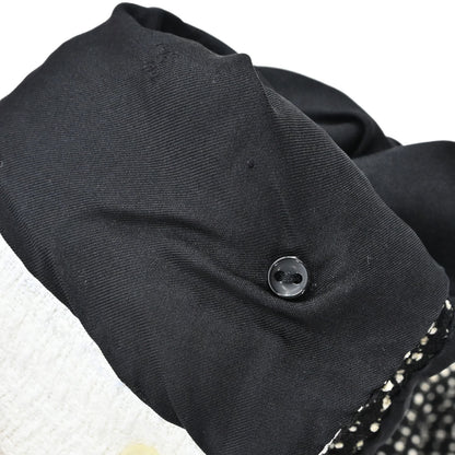 Chanel 1996 Setup Suit Jacket Skirt Black #42