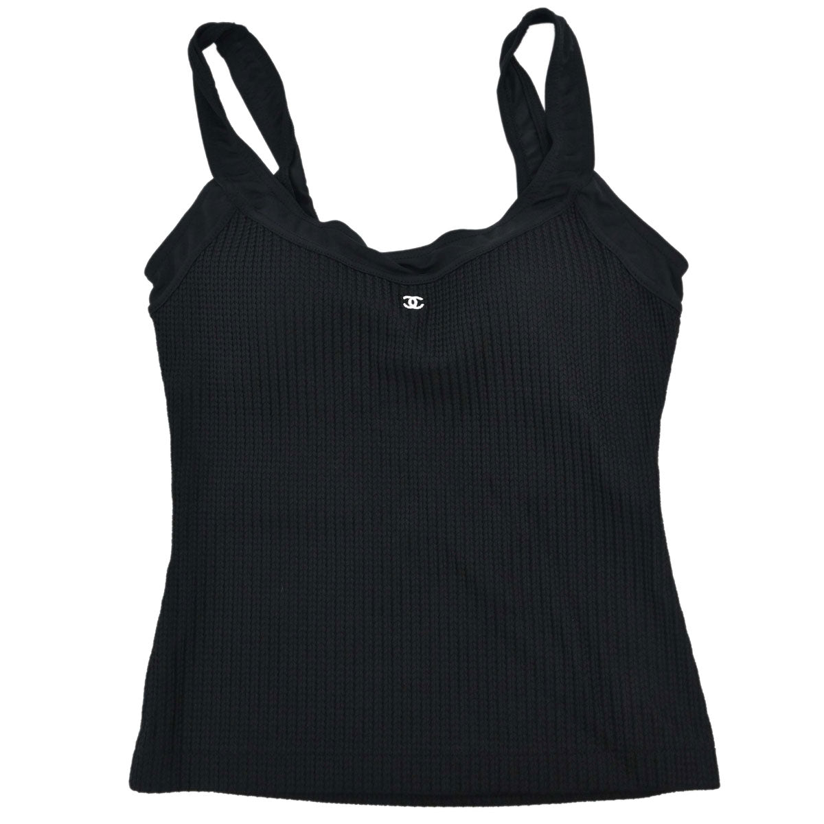 Chanel 1998 Camisole Top Black #40
