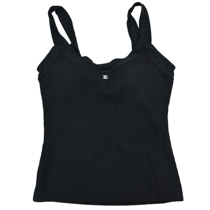Chanel 1998 Camisole Top Black #40
