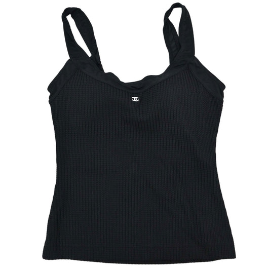 Chanel 1998 Camisole Top Black #40