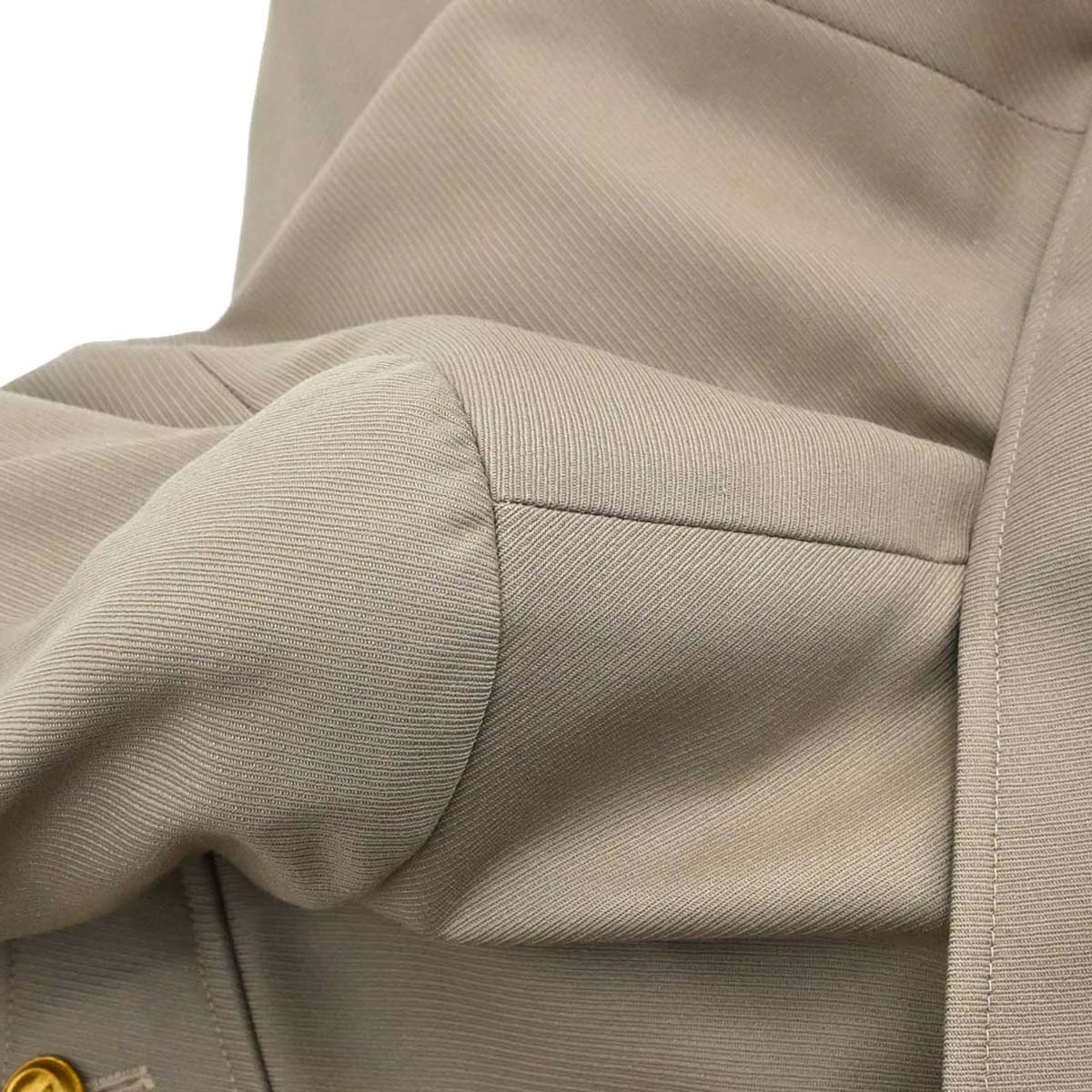 Chanel 1996 Setup Suit Jacket Skirt Beige #34