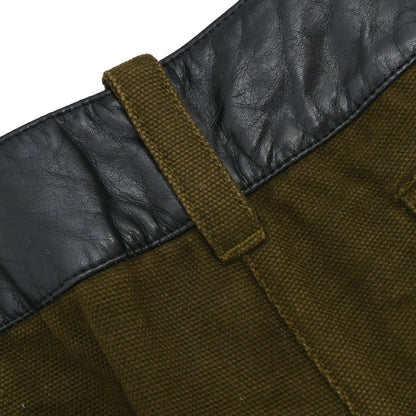 Chanel 2008 Sport Line Short Pants Leather Black #34
