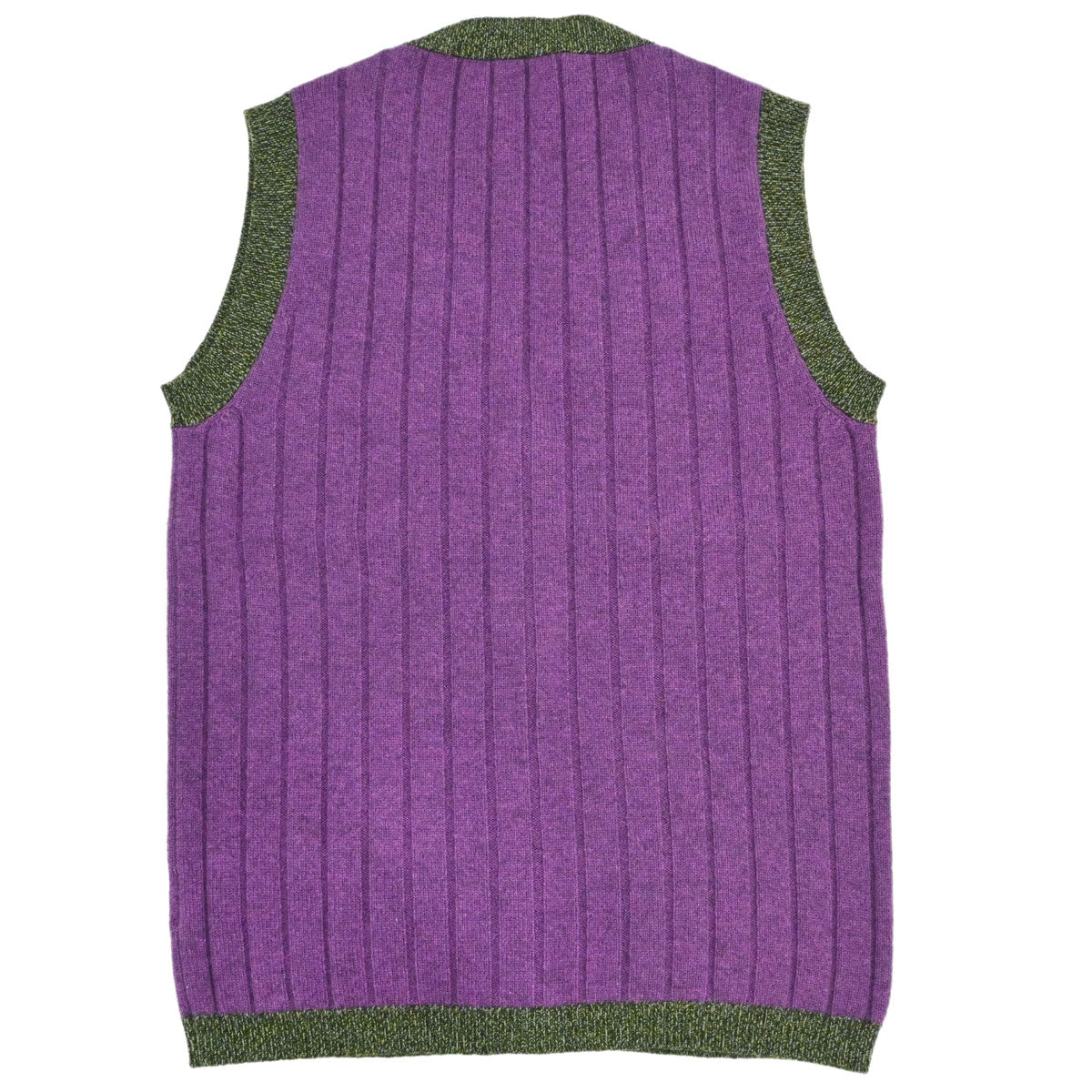 Chanel 1997 Ribbed Vest Purple #42