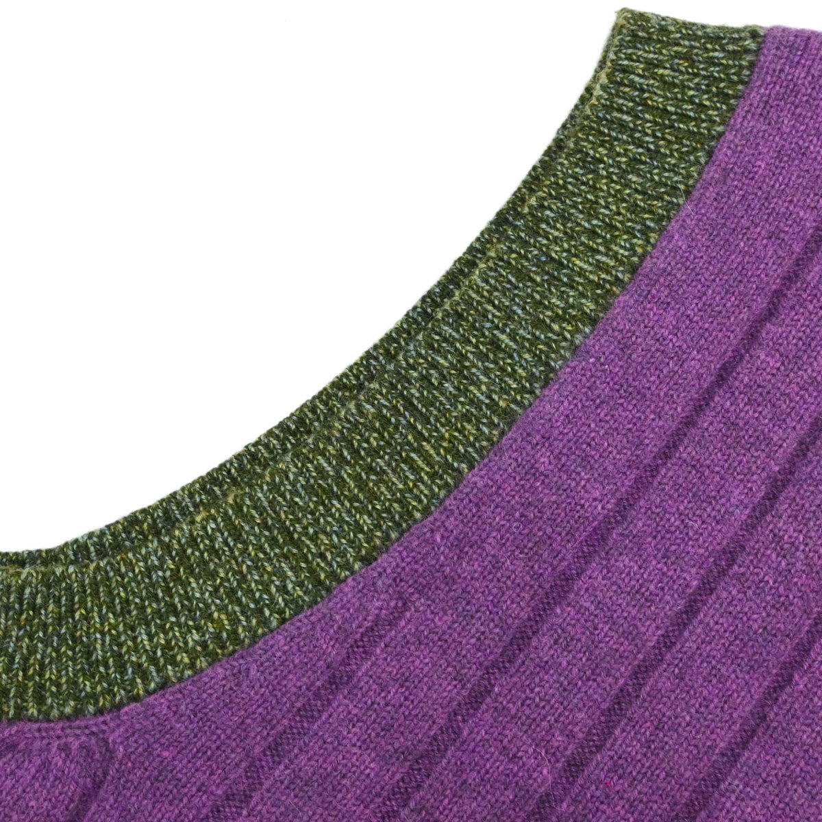 Chanel 1997 Ribbed Vest Purple #42