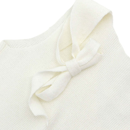 Chanel 2005 Bow Tank Top White #38