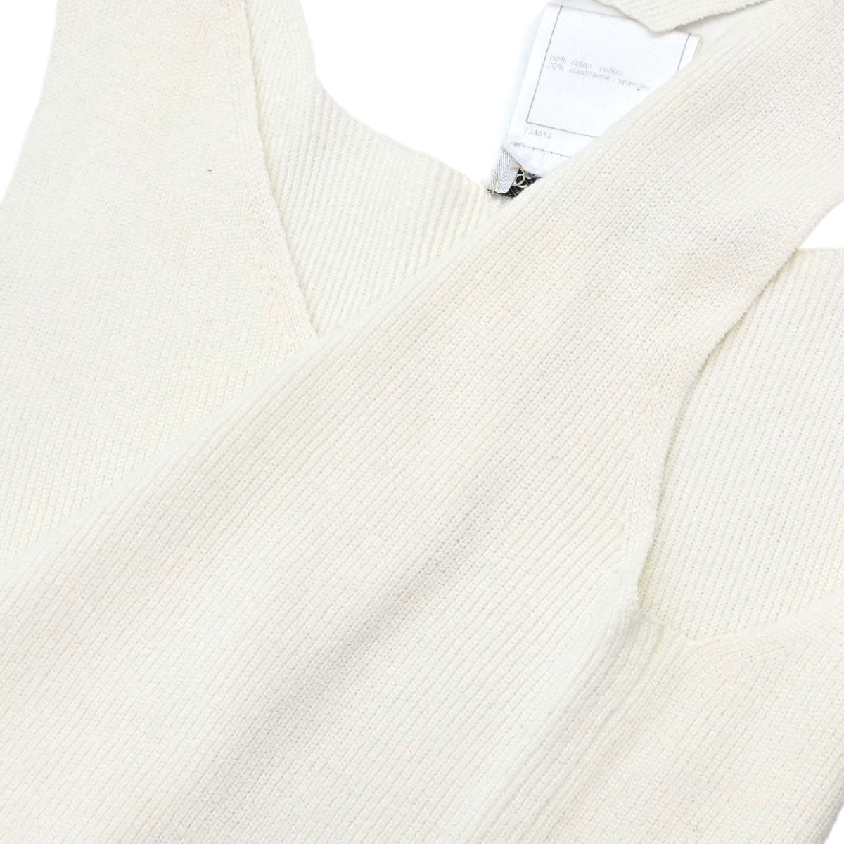 Chanel 2005 Bow Tank Top White #38