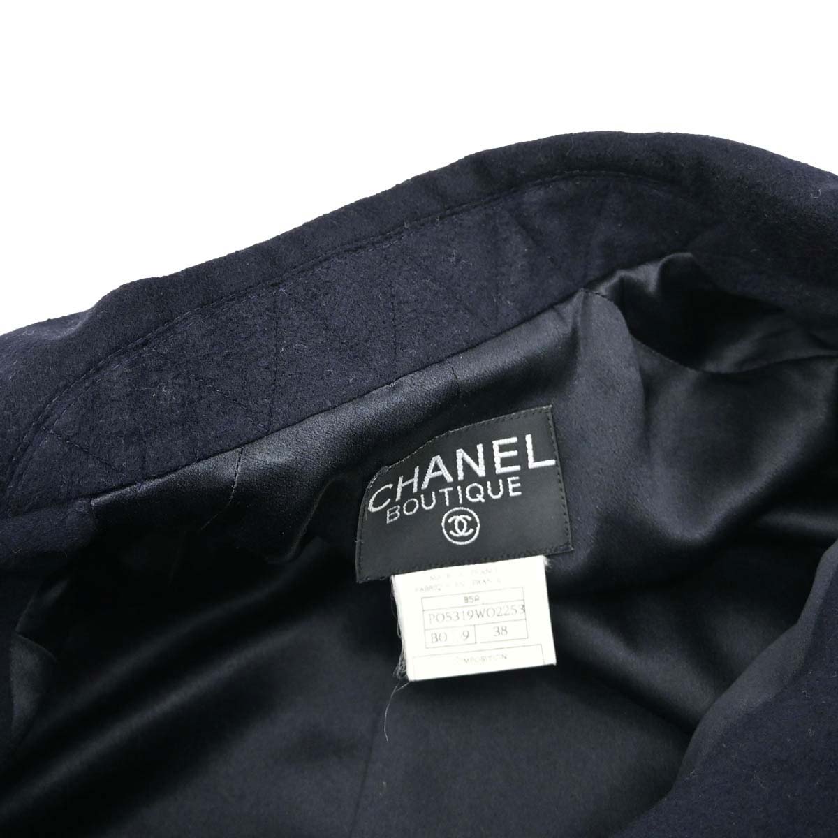 Chanel 1995 Jacket Navy #38