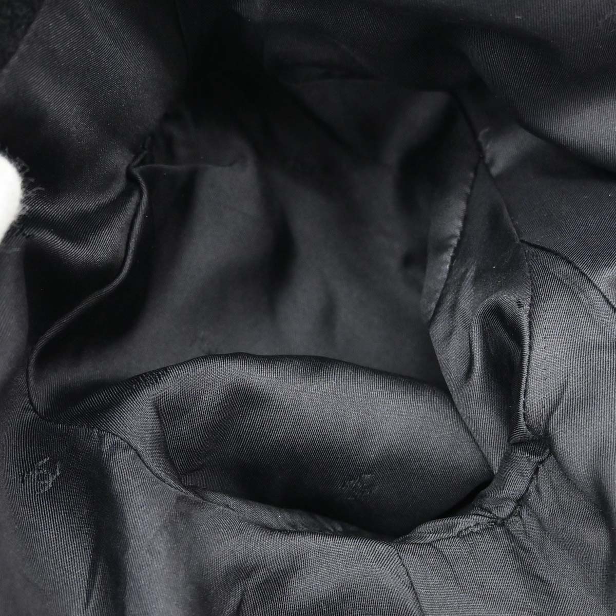 Chanel 1996 Single Breasted Jacket Tweed Black #38