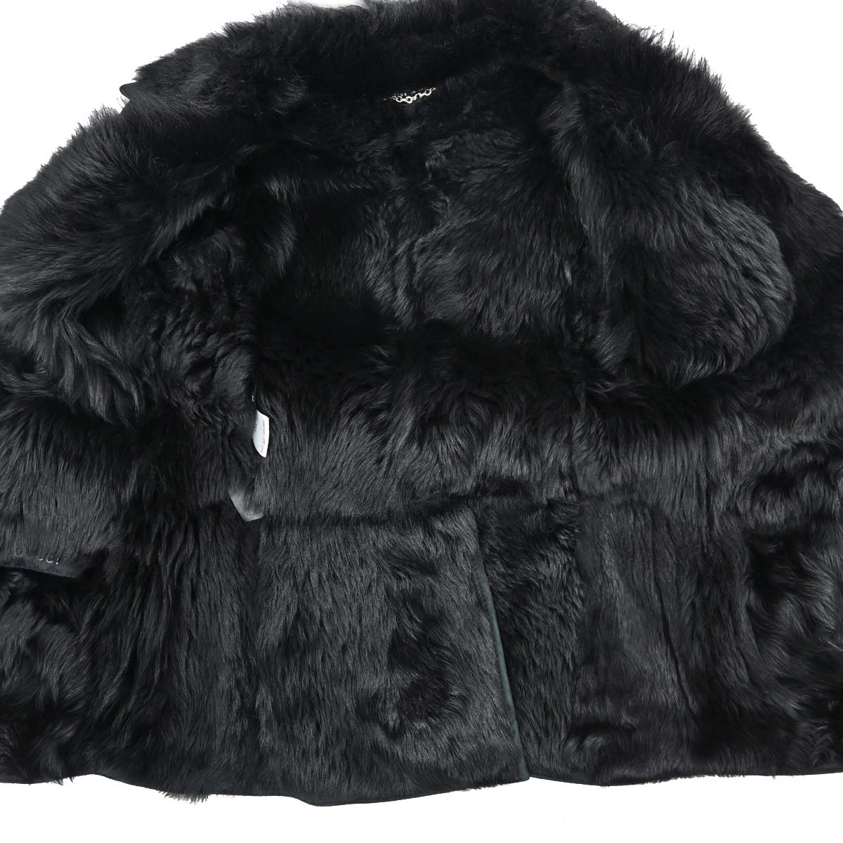 Gucci Sheepskin Coat Black #36
