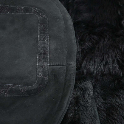 Gucci Sheepskin Coat Black #36