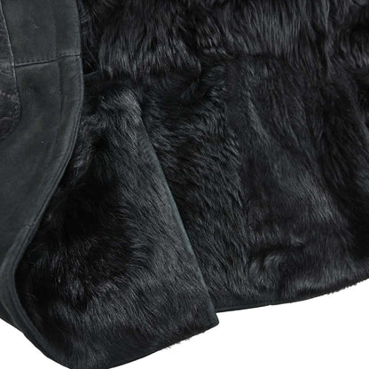 Gucci Sheepskin Coat Black #36