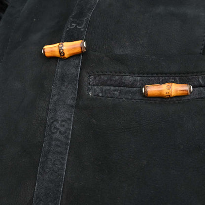 Gucci Sheepskin Coat Black #36