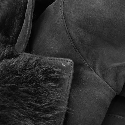 Gucci Sheepskin Coat Black #36