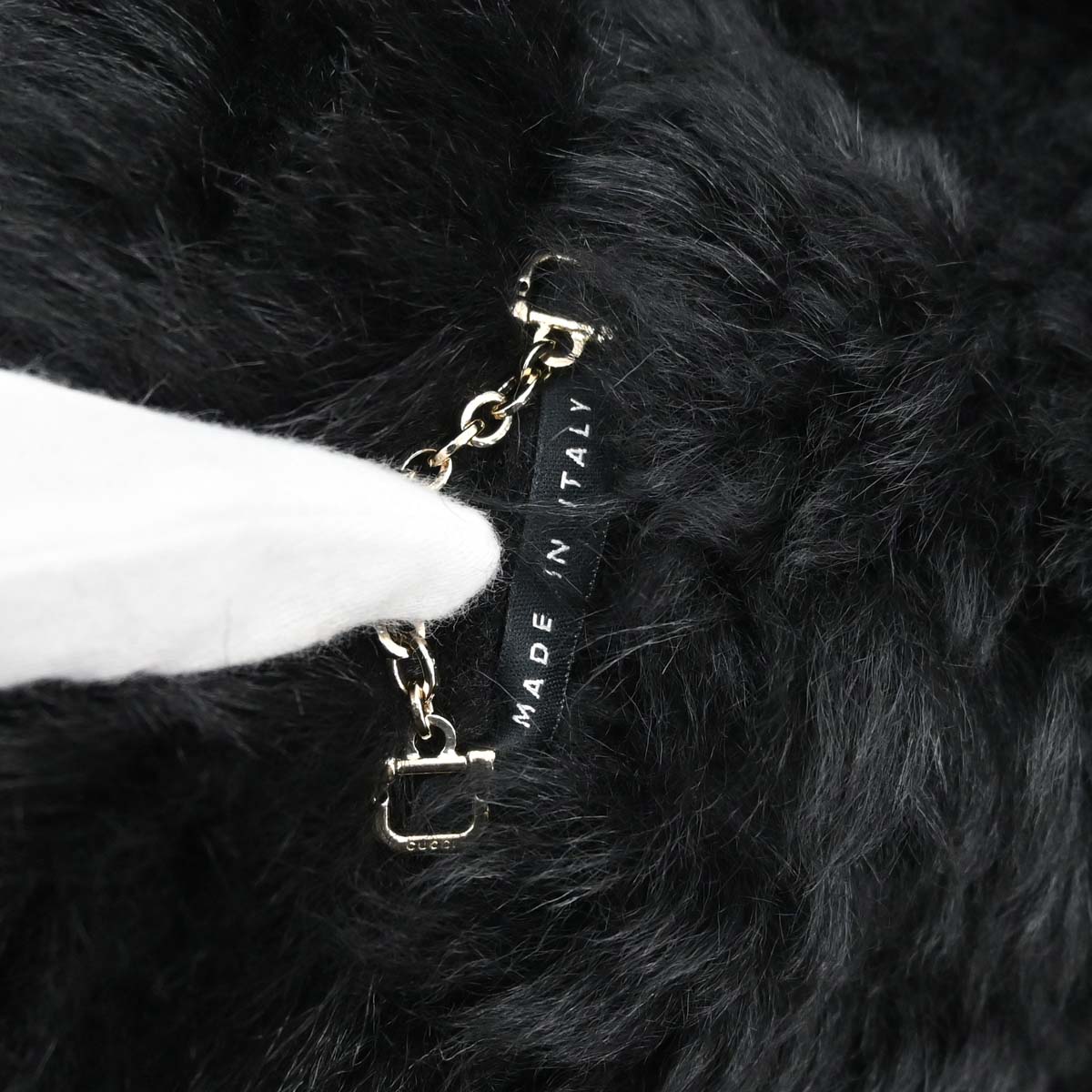 Gucci Sheepskin Coat Black #36
