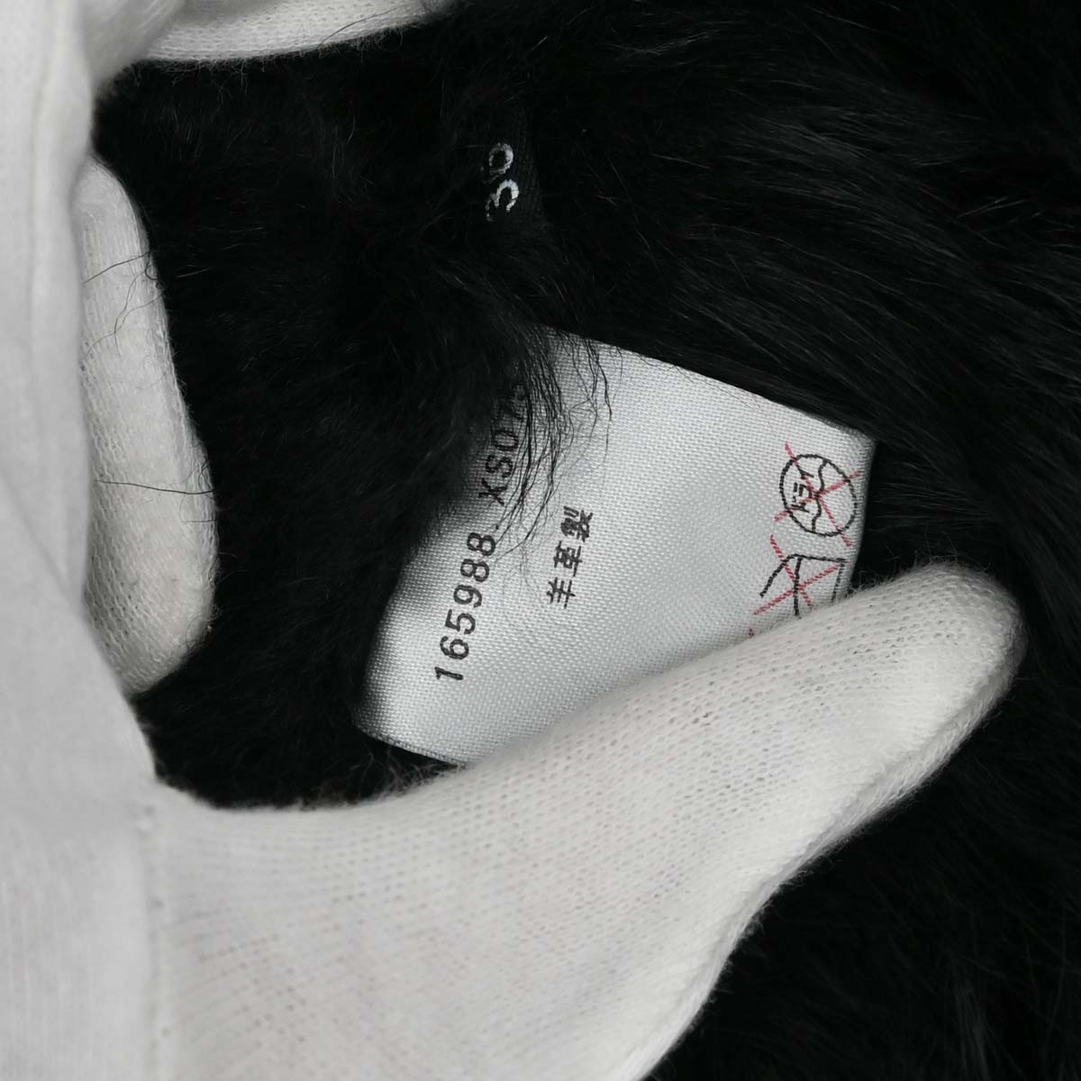 Gucci Sheepskin Coat Black #36