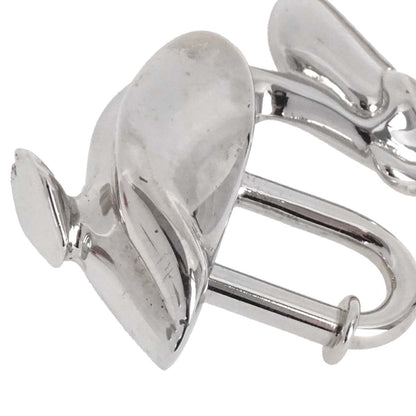 Hermes Pelican Motif 1992 Limited Cadena Padlock Silver Bag Charm
