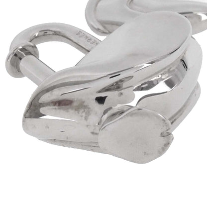 Hermes Pelican Motif 1992 Limited Cadena Padlock Silver Bag Charm