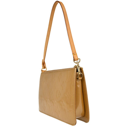 Louis Vuitton Beige Monogram Vernis Lexington Pouch Handbag M91343