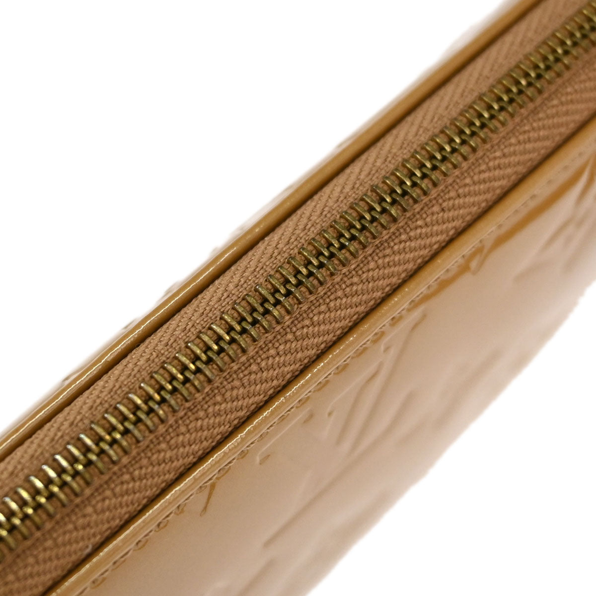Louis Vuitton Beige Monogram Vernis Lexington Pouch Handbag M91343