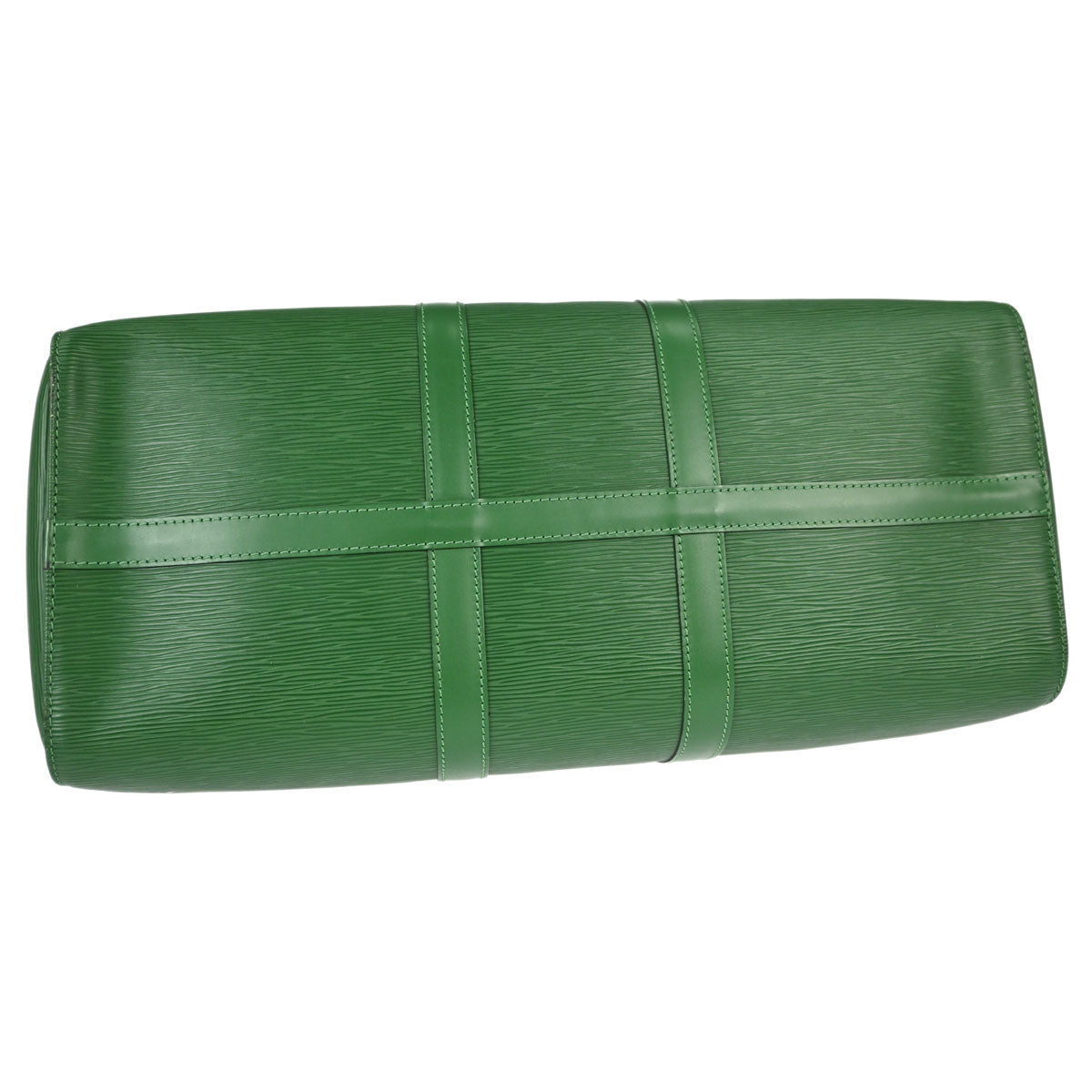 Louis Vuitton Green Epi Keepall 45 Travel Handbag M42974