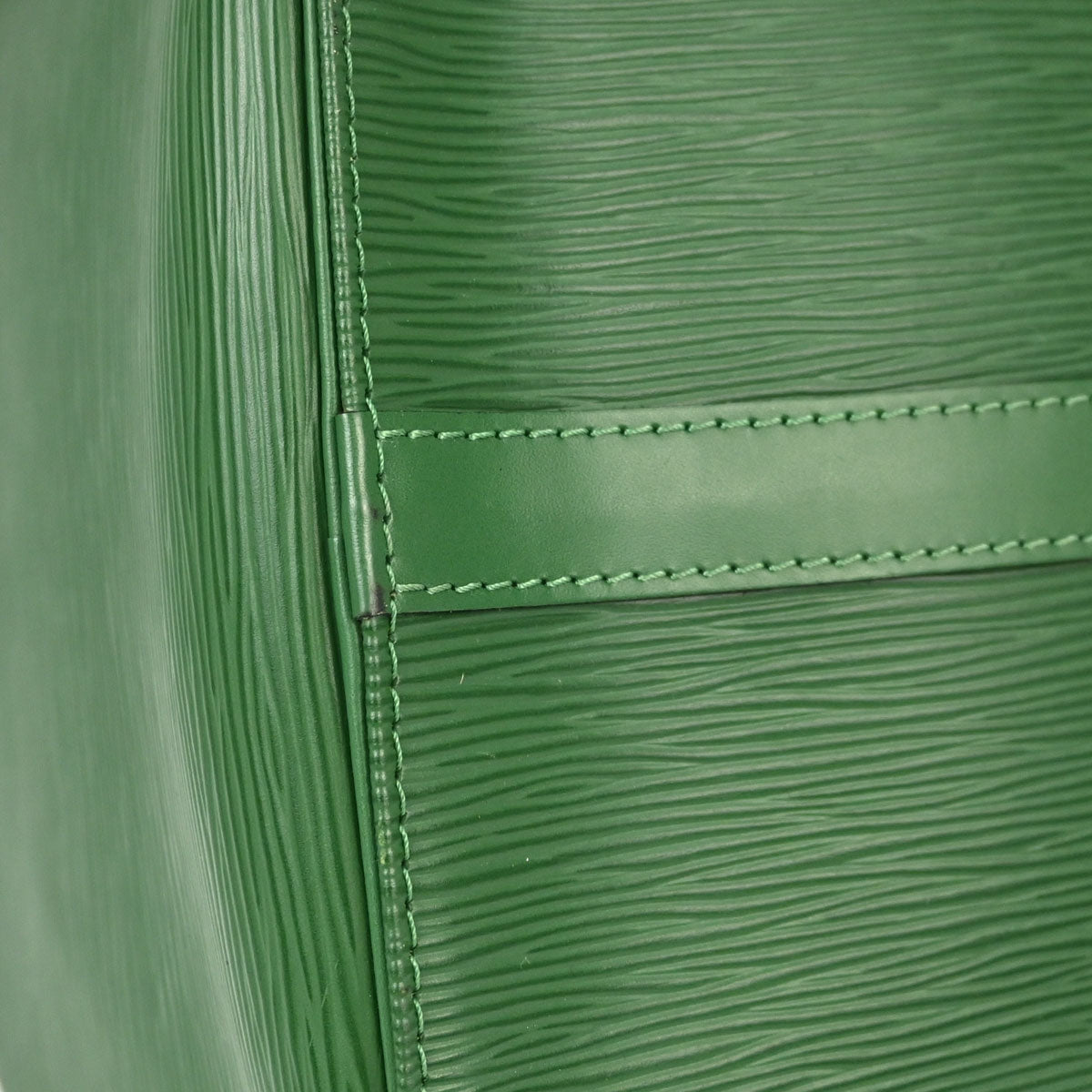 Louis Vuitton Green Epi Keepall 45 Travel Handbag M42974