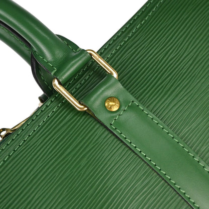 Louis Vuitton Green Epi Keepall 45 Travel Handbag M42974