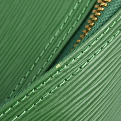 Louis Vuitton Green Epi Keepall 45 Travel Handbag M42974