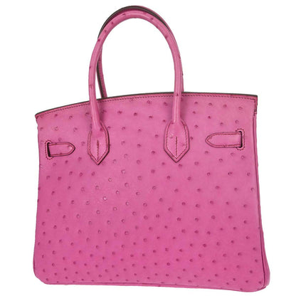 Hermes * Fuchsia Pink Ostrich Birkin 30 Handbag