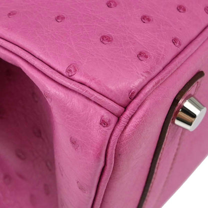 Hermes * Fuchsia Pink Ostrich Birkin 30 Handbag